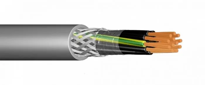 YSLCY-JZ árnyékolt vezérlőkábel sodrott erekkel 5X1mm2 Vedd meg most