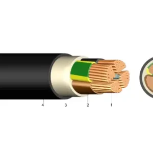 Rézkábel, NYY-J 12X1,5mm2 RE 0.6/1kV szigeteléssel Ajánlat