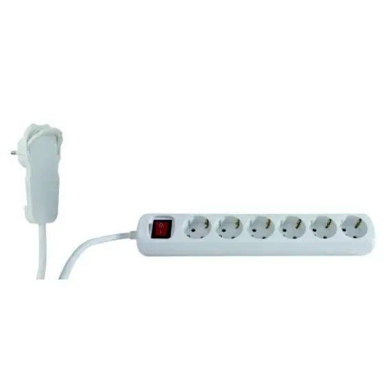 Árcsökkenés Elosztó 6-os kapcsolóval, 2m,fehér 12626114