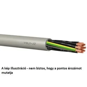 Vezérlőkábel sodrott erekkel (YSLY-JZ) 5X16mm2 300/500V Legjobb ár