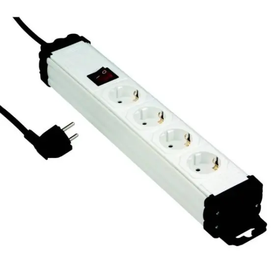 Árengedmény Elosztó 'Kultúr'4-es, 3x1.0, 2mfehér 12427