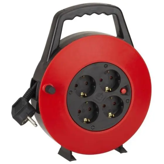 Szezonális akció Kábelbox Műanyag 10m ,4alj, 3x1.0,feketeIP20 25184