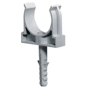 Vedd meg online PVC csőbilincs tiplivel+csavarral ɸ20 x 1csomag=100db