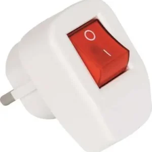 Ajánlat DUGVILLA VILÁGÍTÓS KAPCSOLÓVAL 16A 250V FEHÉR IP20