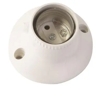 OLDALFALI TALPAS FOGLALAT E27 FEHÉR Korlátozott ajánlat