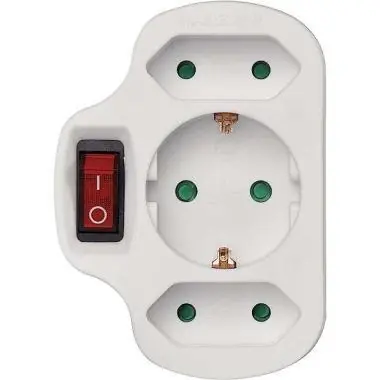 Azonnal elérhető EMOS Elosztó 3 aljzat kapcsolható 16A