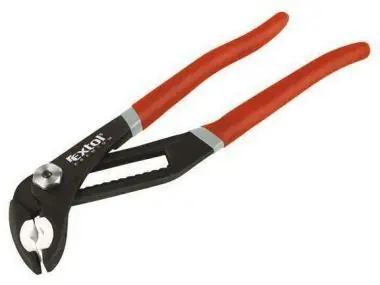 Vízpumpafogó műanyag betéttel, szivacsos nyél, 260mm, CV., fekete Azonnal elérhető