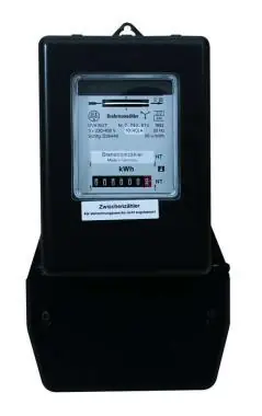 Fogyasztásmérő almérő 3 fázisú analóg 220/380V 40A nem hiteles felújított Legkelendőbb