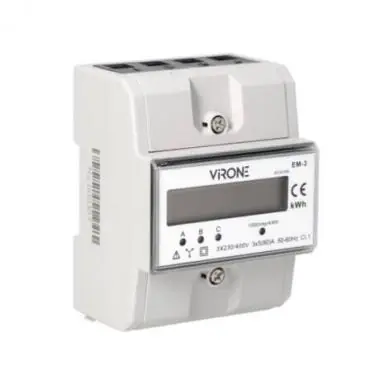 Háromfázisú fogyasztásmérő Orno-Virone 80A LCD kijelzős 321557 Nézd meg most
