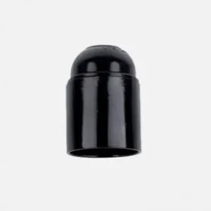 FOGLALAT E27 BAKELIT FEKETE Ingyenes szállítás