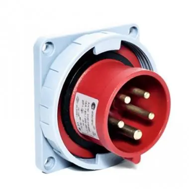 FÁZISVÁLTÓ DUGVILLA BEÉPÍTHETŐ EGYENES (IP67) 83X90MM 5x16A Prémium