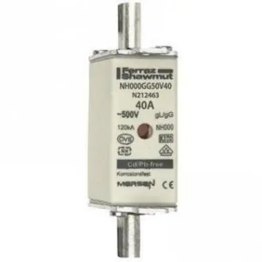 Kedvezményes ár BIZTOSÍTÉK NH-SE/00C 500V 32A GL BETÉT MERSEN
