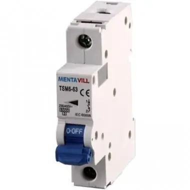 TSM6 kismegszakító 1P, C, 10A, 6kA Szuper akció