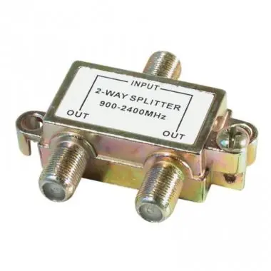 2 WAY SPLITTER ANTENNA ELOSZTÓ900-2400 MHZ Azonnali szállítás