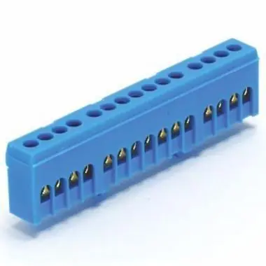 GYŰJTŐSÍN 15X16MM SZIGETELT KÉK Rendeld meg most