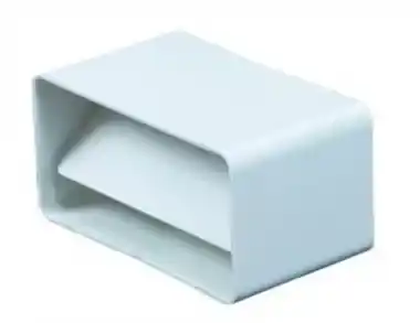 Ingyenes szállítás lapos csatorna 55X110mm csőtoldó idom visszacsapó szeleppel