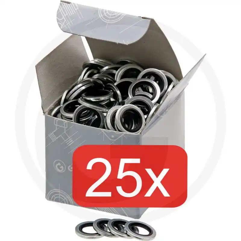 Wilhelm Fricke - Vpe25 M14 U-Seal-Dichtring 14,7X22X1,5 Legkelendőbb