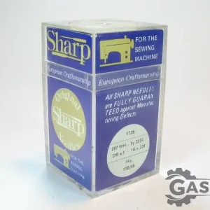 Vedd meg online Varrógéptű, SHARP Needles 1738 287 WH, Sy 2254, DBx1, 16x231 110/18