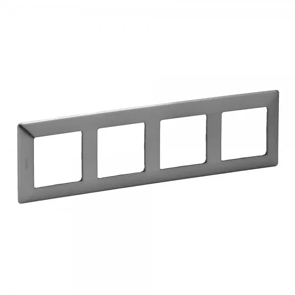 Végkiárusítás Keret 4-es u inox dekor