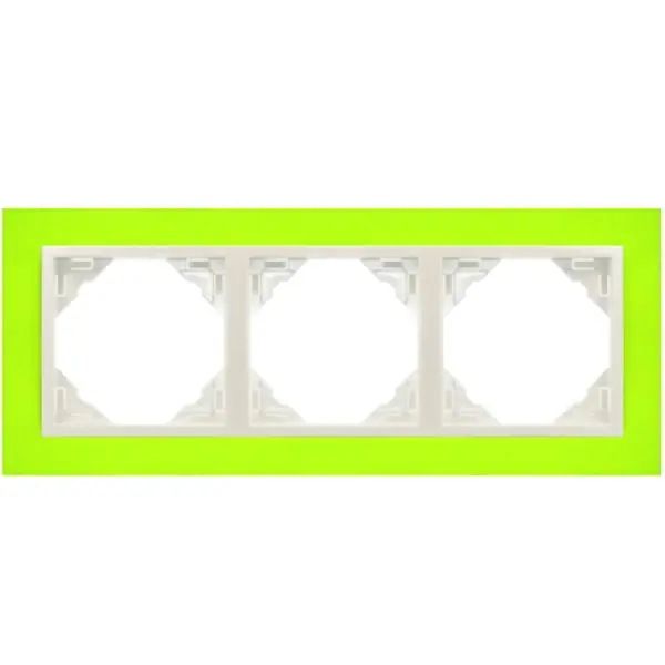 Végkiárusítás Keret 3-es u jég/zöld