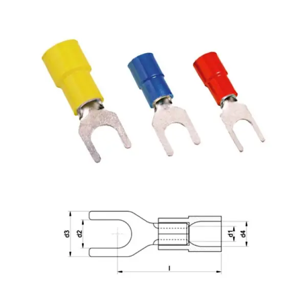 Végkiárusítás Kábelsaru CU 16/6 villás szigetelt