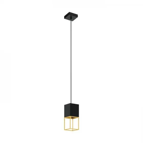 Végkiárusítás Függeszték GU10 4,5W fekete MONTEBALDO