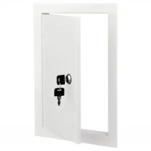 Akció Csempeajtó 300x500mm fém+zárható