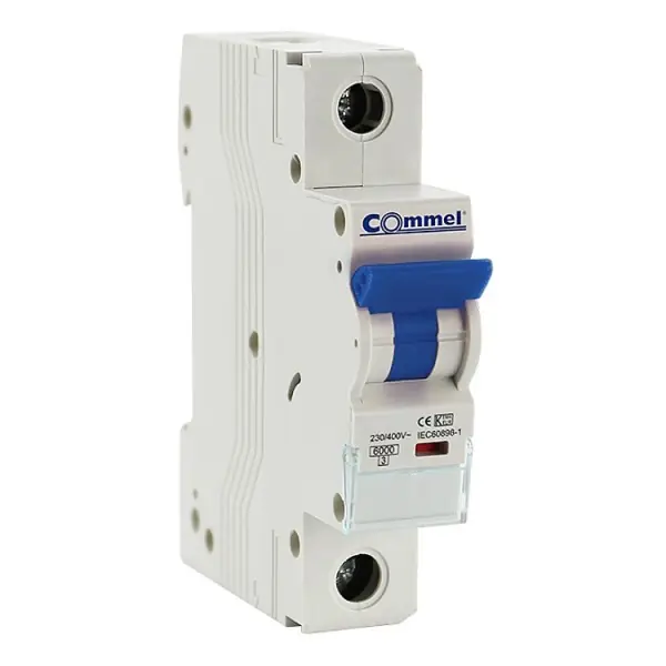 Végkiárusítás Kismegszakító 1B 16A 6kA (vezetékvédő)