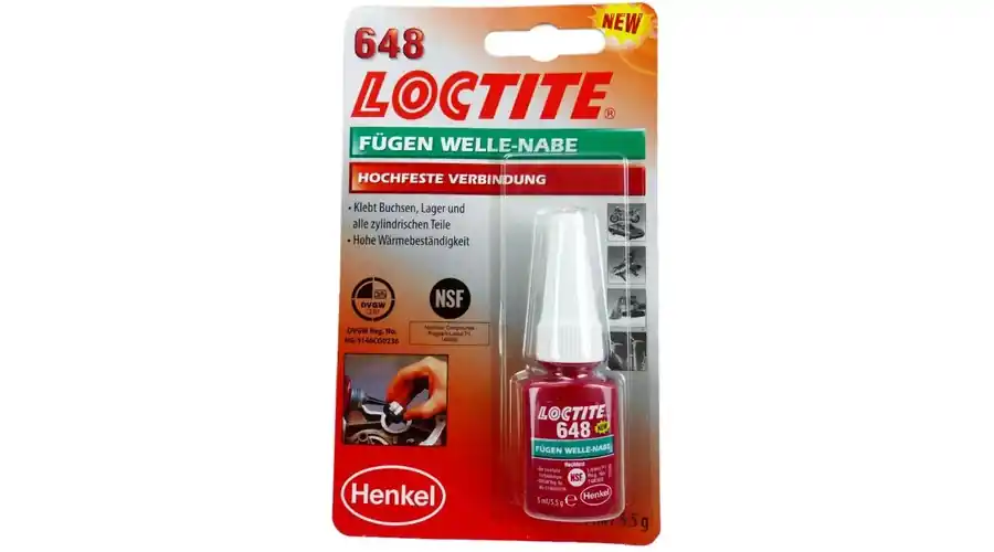 Ajánlat Loctite 648 Persely- és csapágyrögzítő, 5 ml